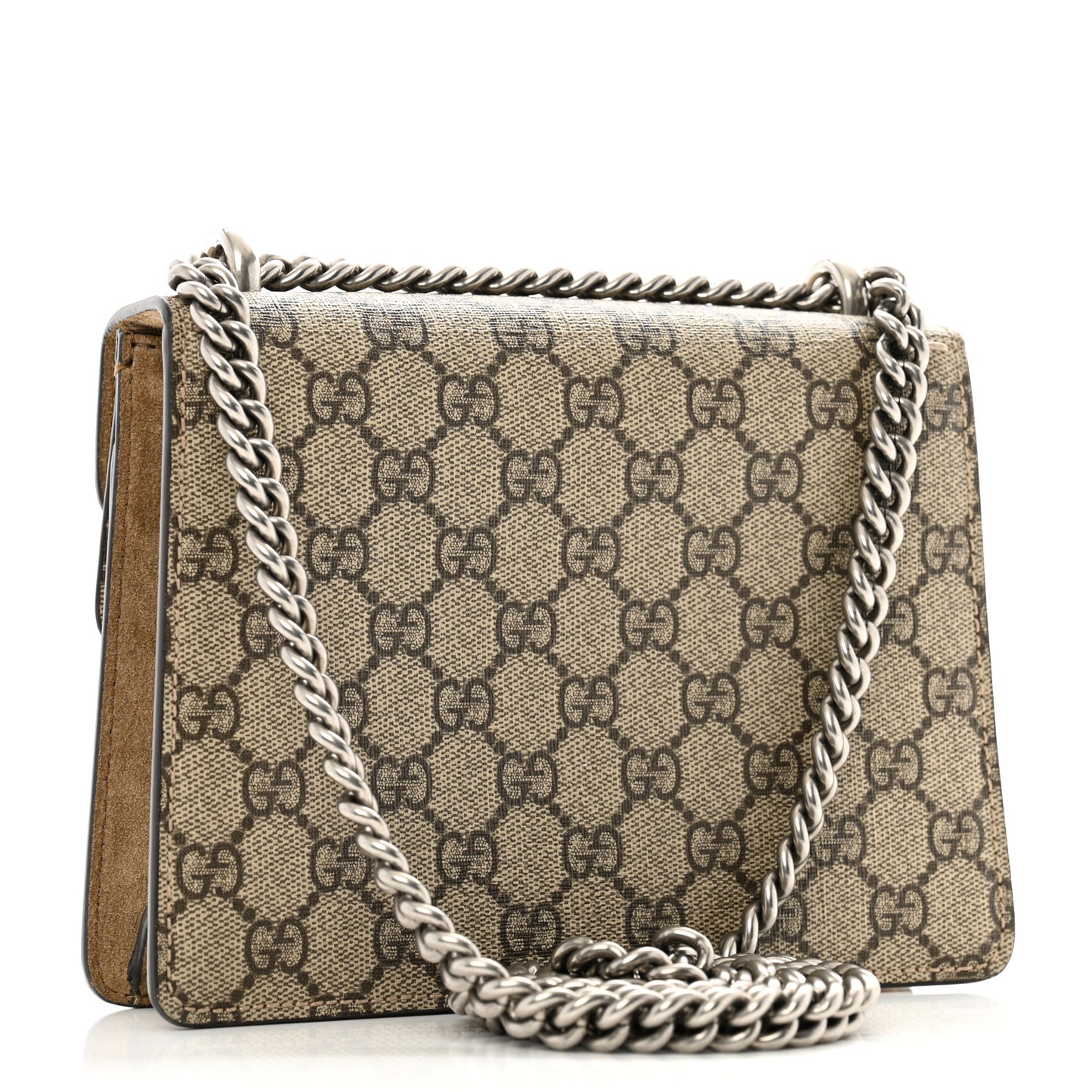 GG Supreme Monogram Mini Dionysus Shoulder Bag Taupe