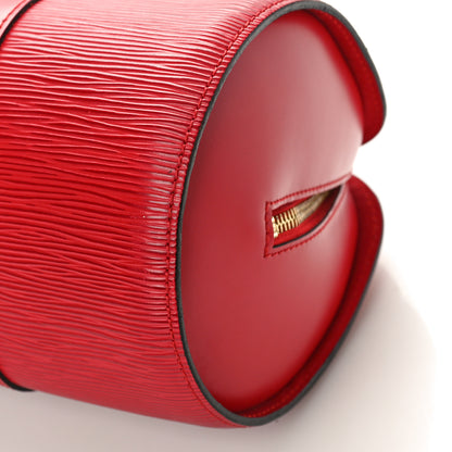 Louis Vuitton Epi Soufflot Castillan Red 10 of 11