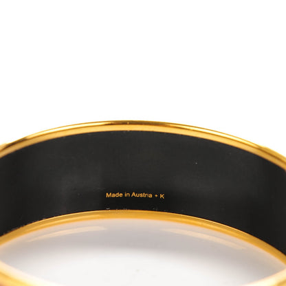 Hermes Enamel Printed Wide Flacons Bracelet 65 4 of 6