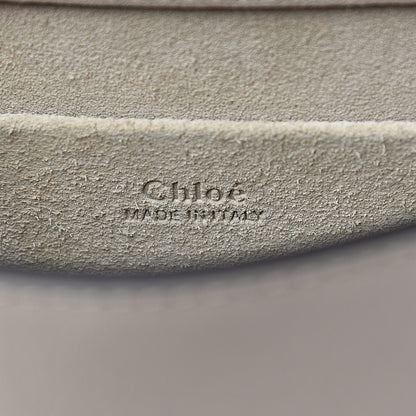Chloe Calfskin Suede Small Nile Bracelet Bag Motty Grey 5 of 8