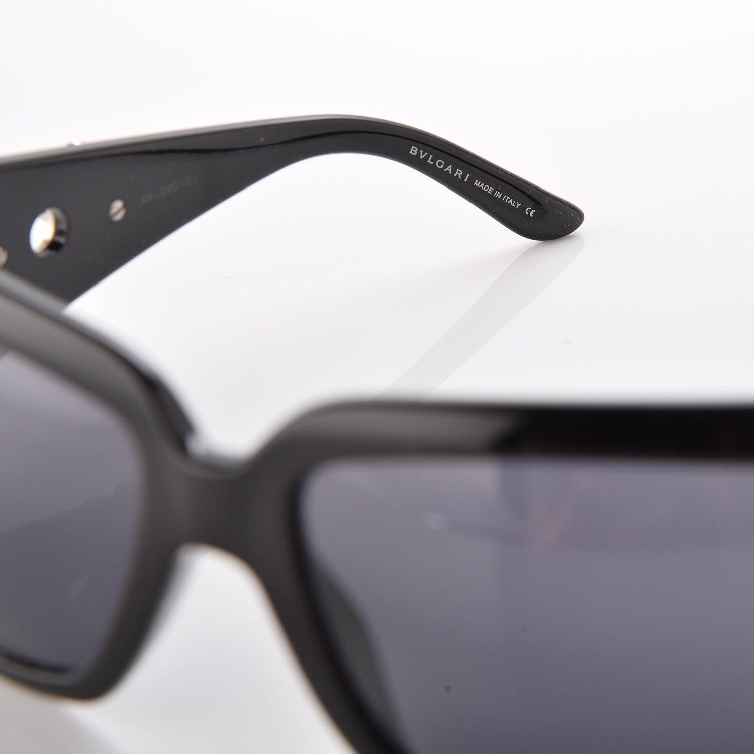 Bulgari Flower Crystal 857-B Sunglasses Black 6 of 8