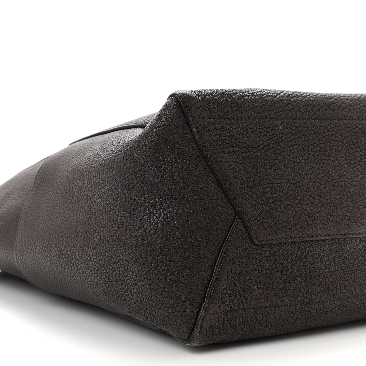 Celine Soft Grained Calfskin Sangle Bucket Bag Ecorce 8 of 13