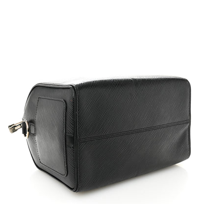 Louis Vuitton Epi Speedy 25 Black 4 of 12