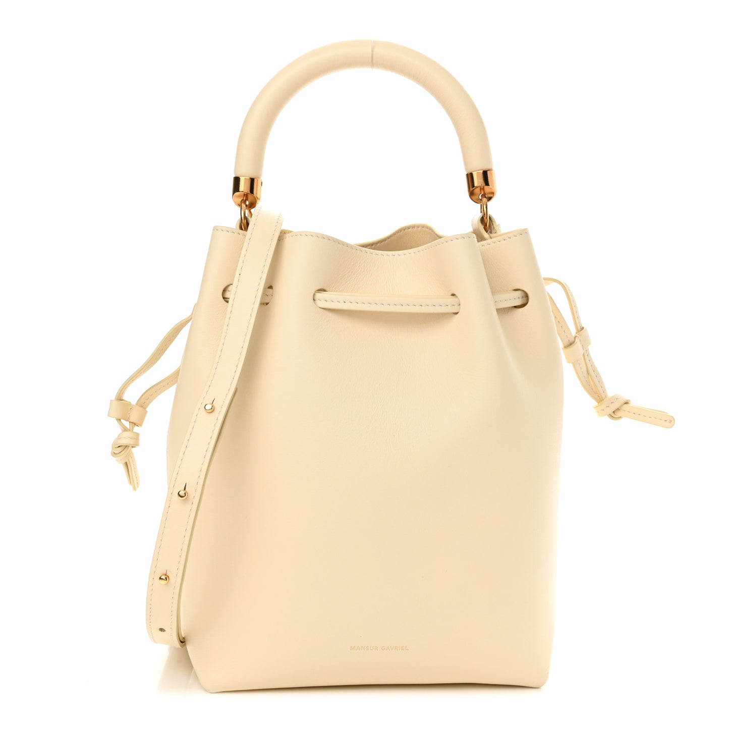 Calfskin Mini Movimento Bag Crema