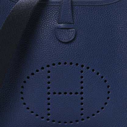 Hermes Taurillon Maurice Amazone Evelyne TPM Blue Saphir Blue Indigo 8 of 11