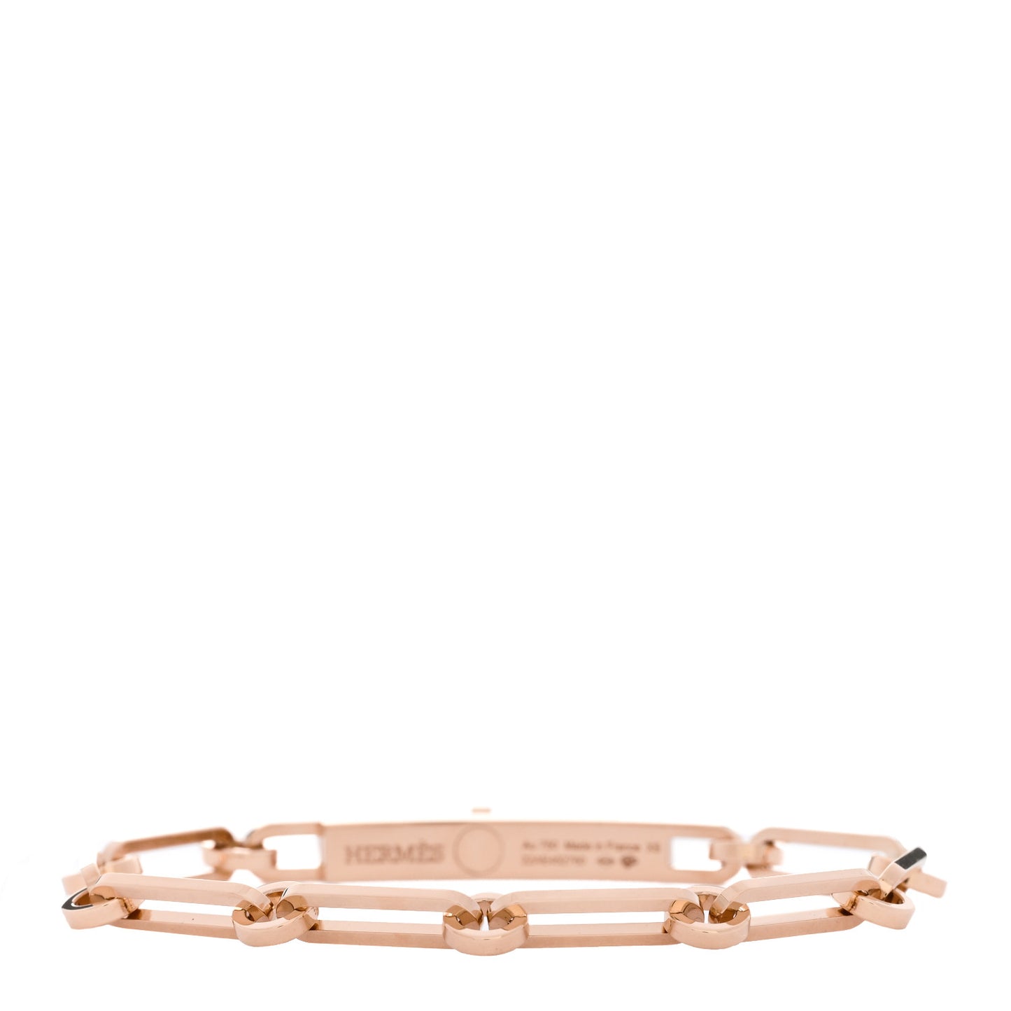 18K Yellow Gold Diamond PM Kelly Chaine Bracelet XS