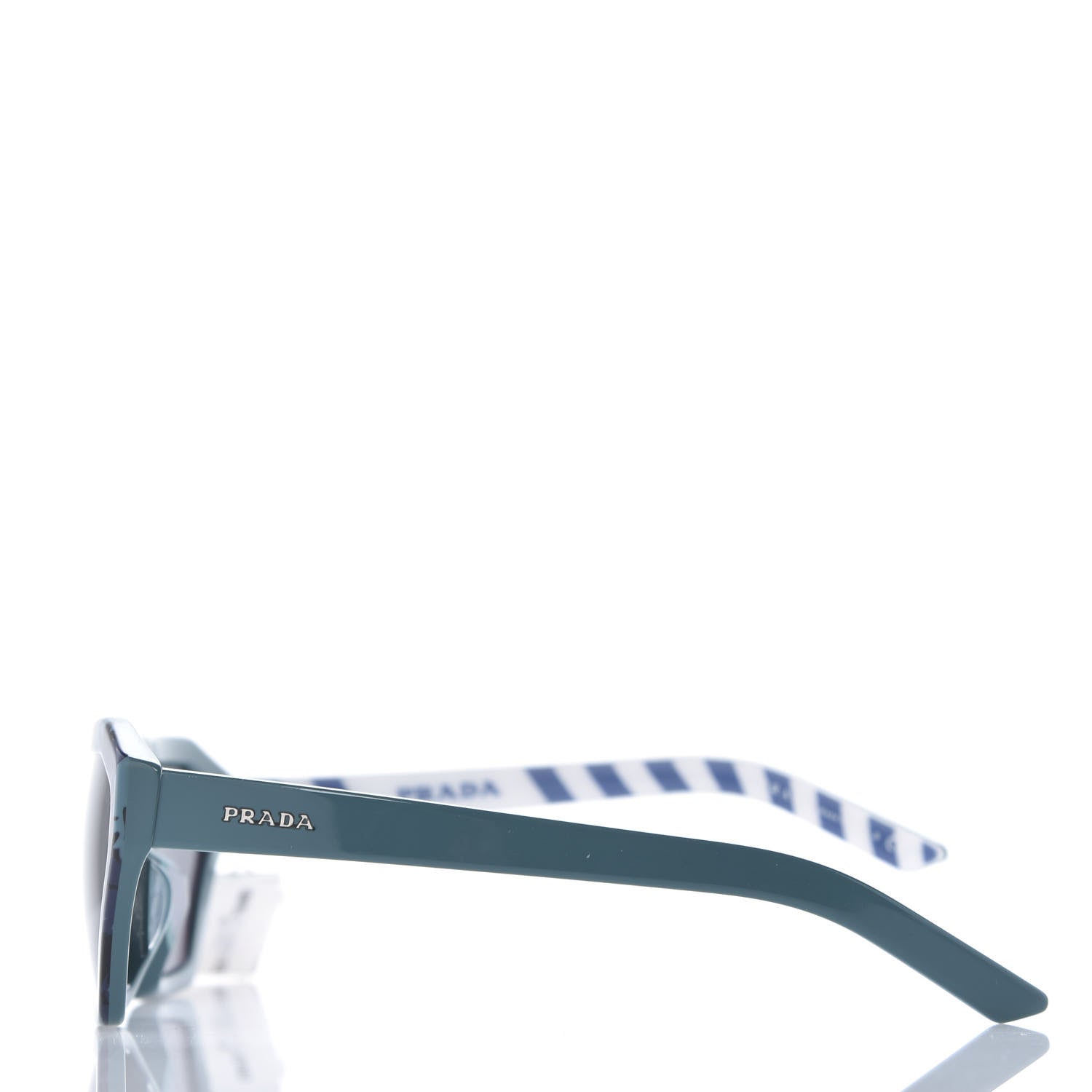 Prada Disguise Sunglasses SPR 03V Blue 2 of 9