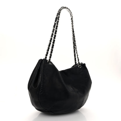 Chanel Lambskin Sensual Hobo Black 3 of 10