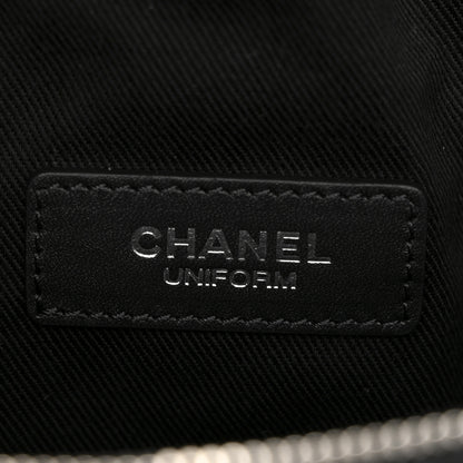 Chanel Calfskin Quilted Waist Belt Bag Black 6 of 10