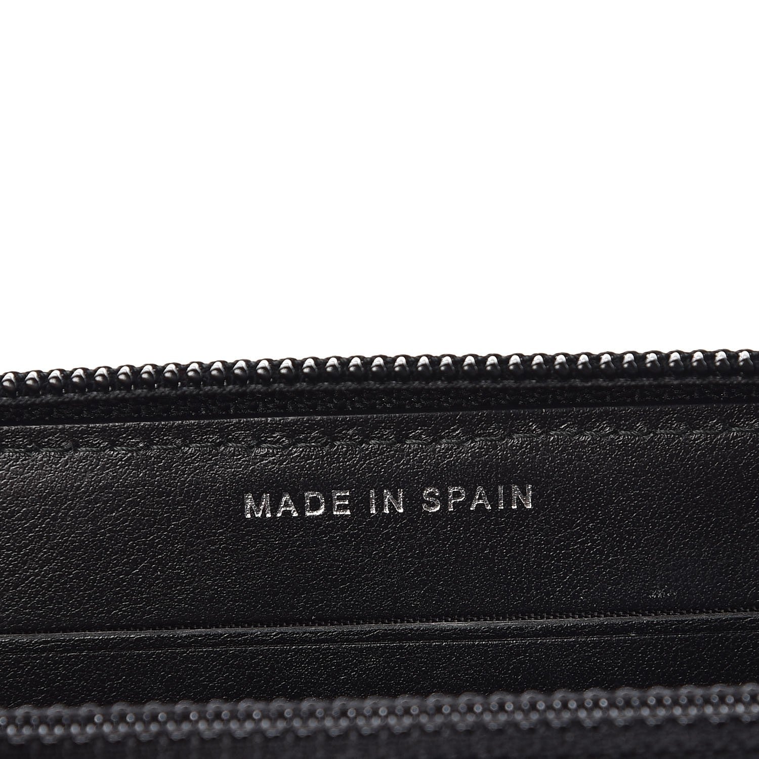 Chanel Caviar Quilted Small Boy Zip Around Wallet Black 7 of 9