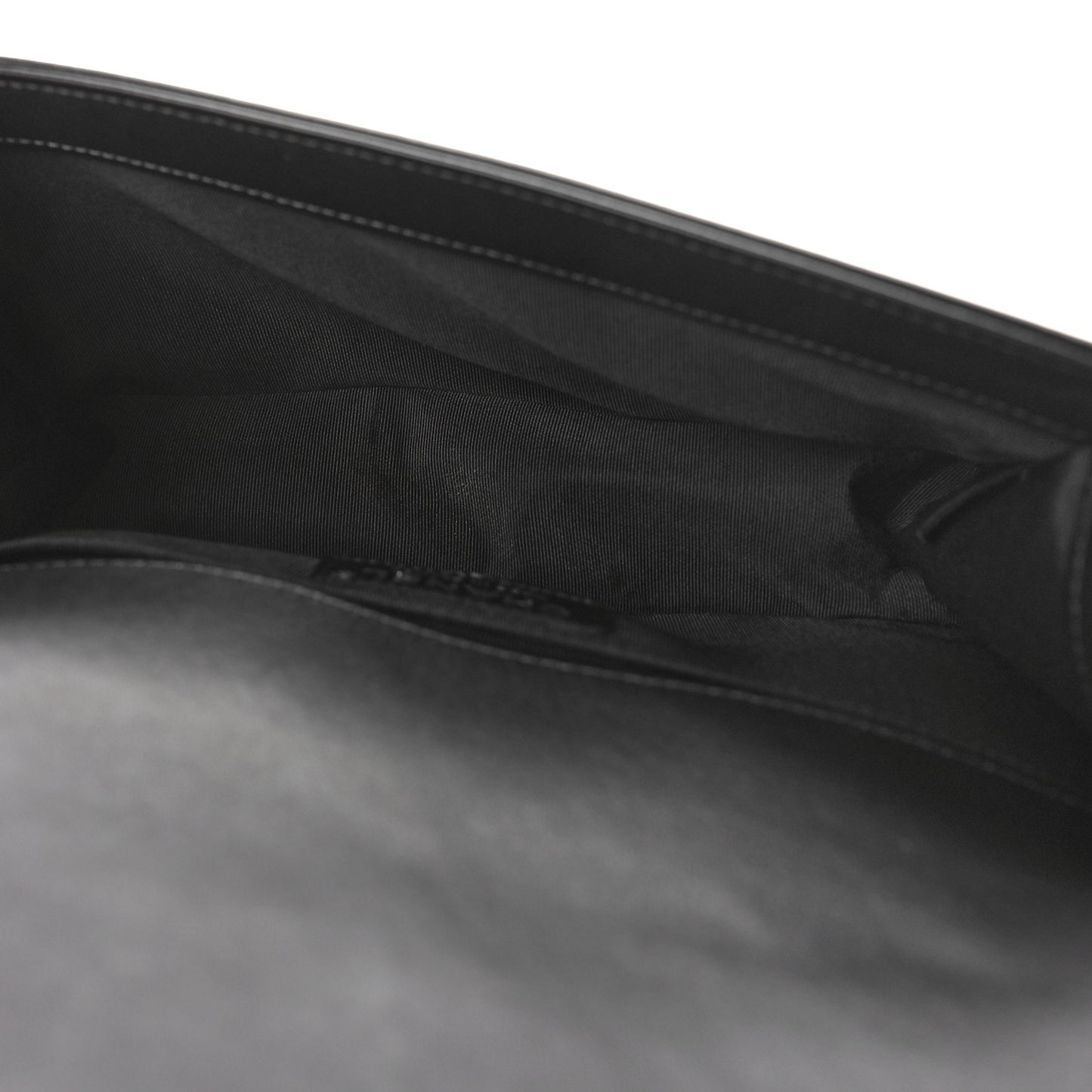 Lambskin Quilted Medium Boy Flap Black