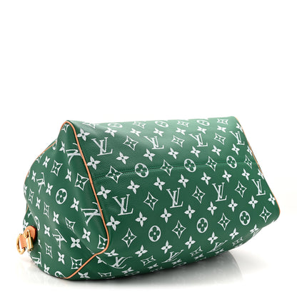 Louis Vuitton Calfskin Monogram Speedy P9 Bandouliere 40 Green 4 of 12