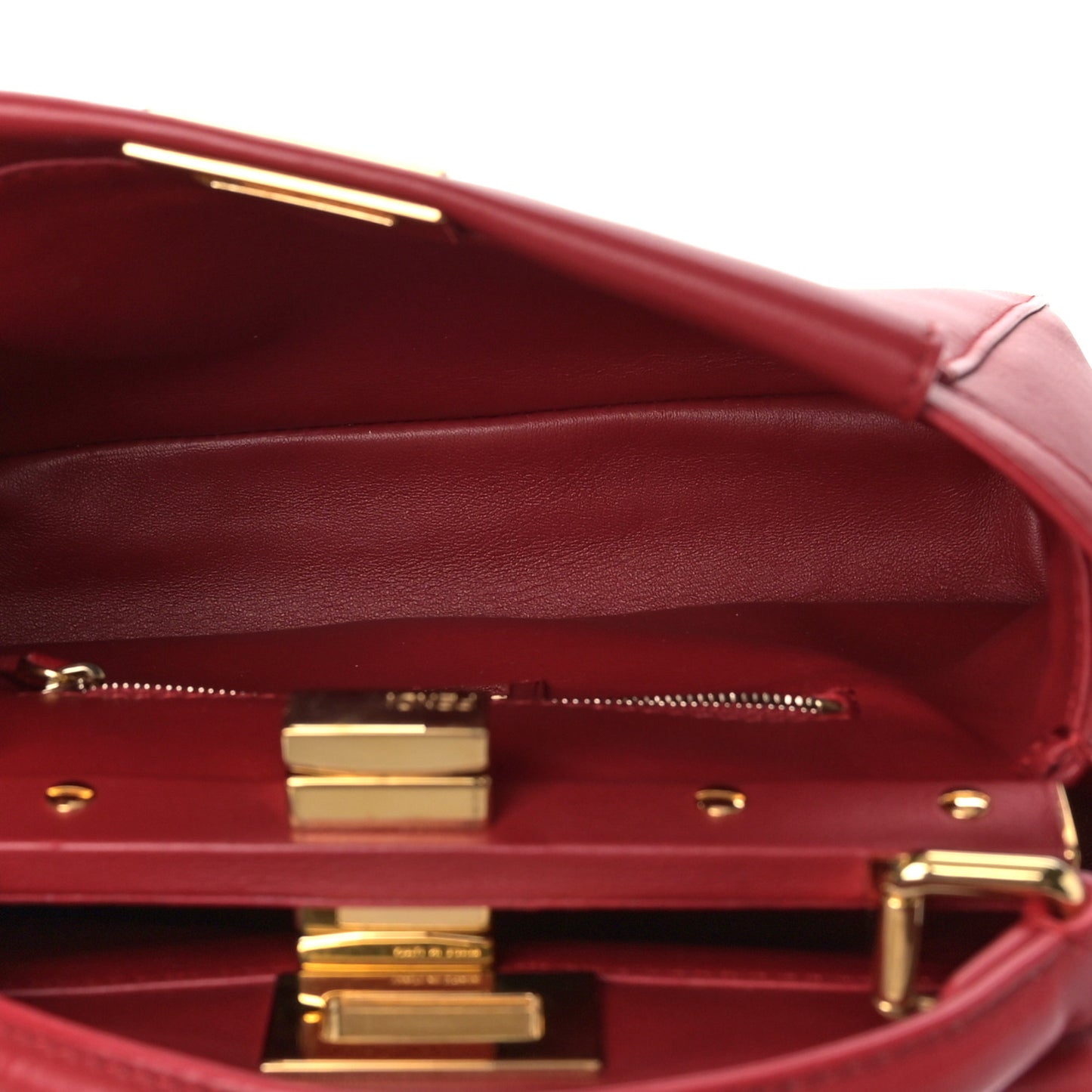 Nappa Mini Peekaboo Iconic Satchel Fragola