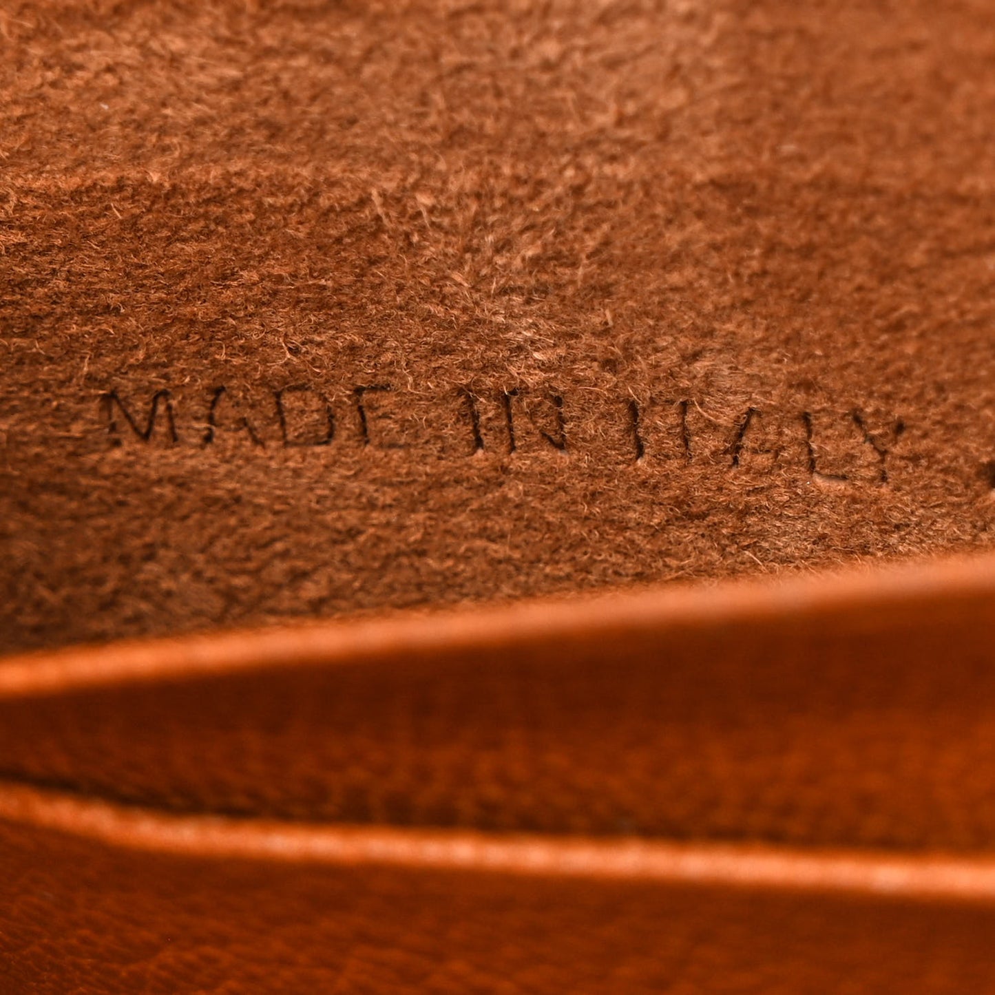 Goatskin Double Saddle Pouch Tan