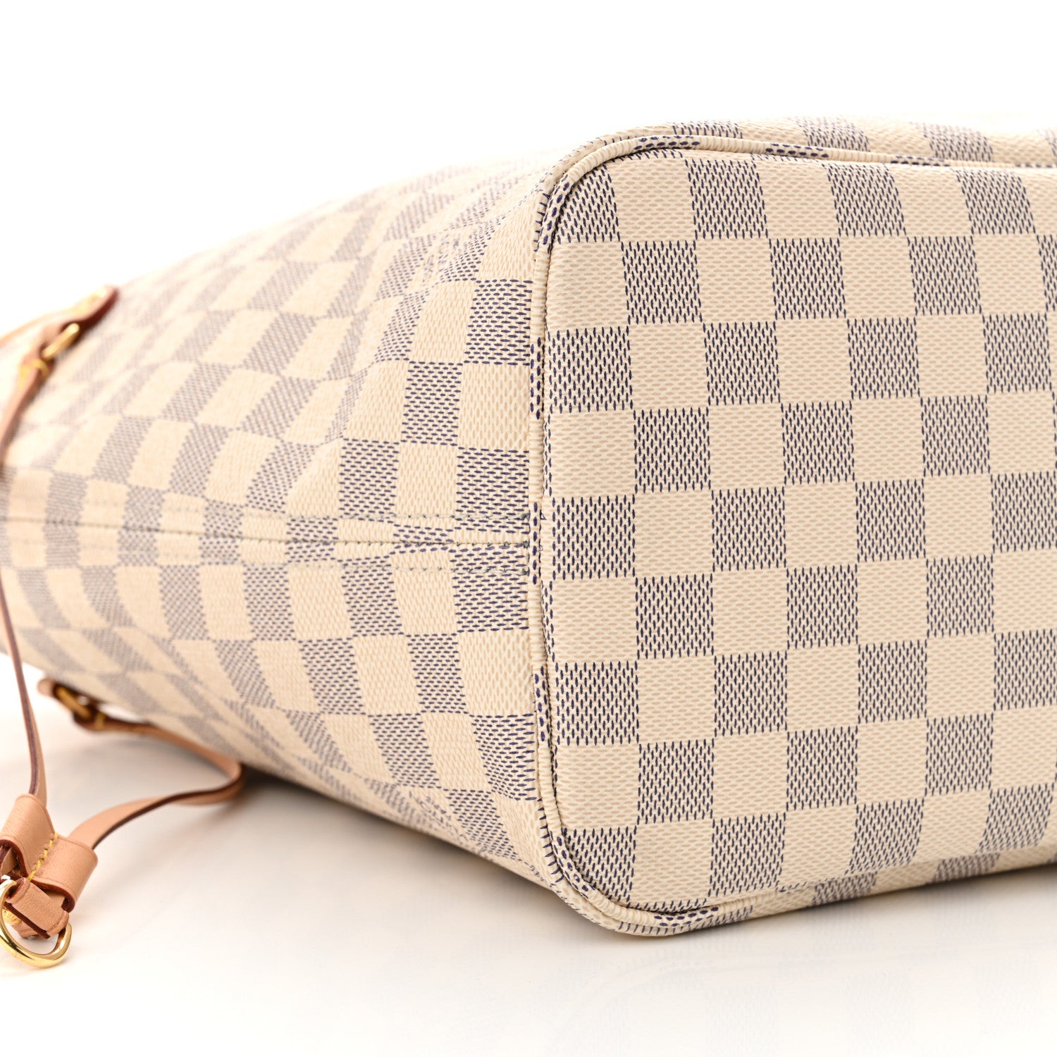 Louis Vuitton Damier Azur Neo Neverfull MM Rose Ballerine 10 of 13