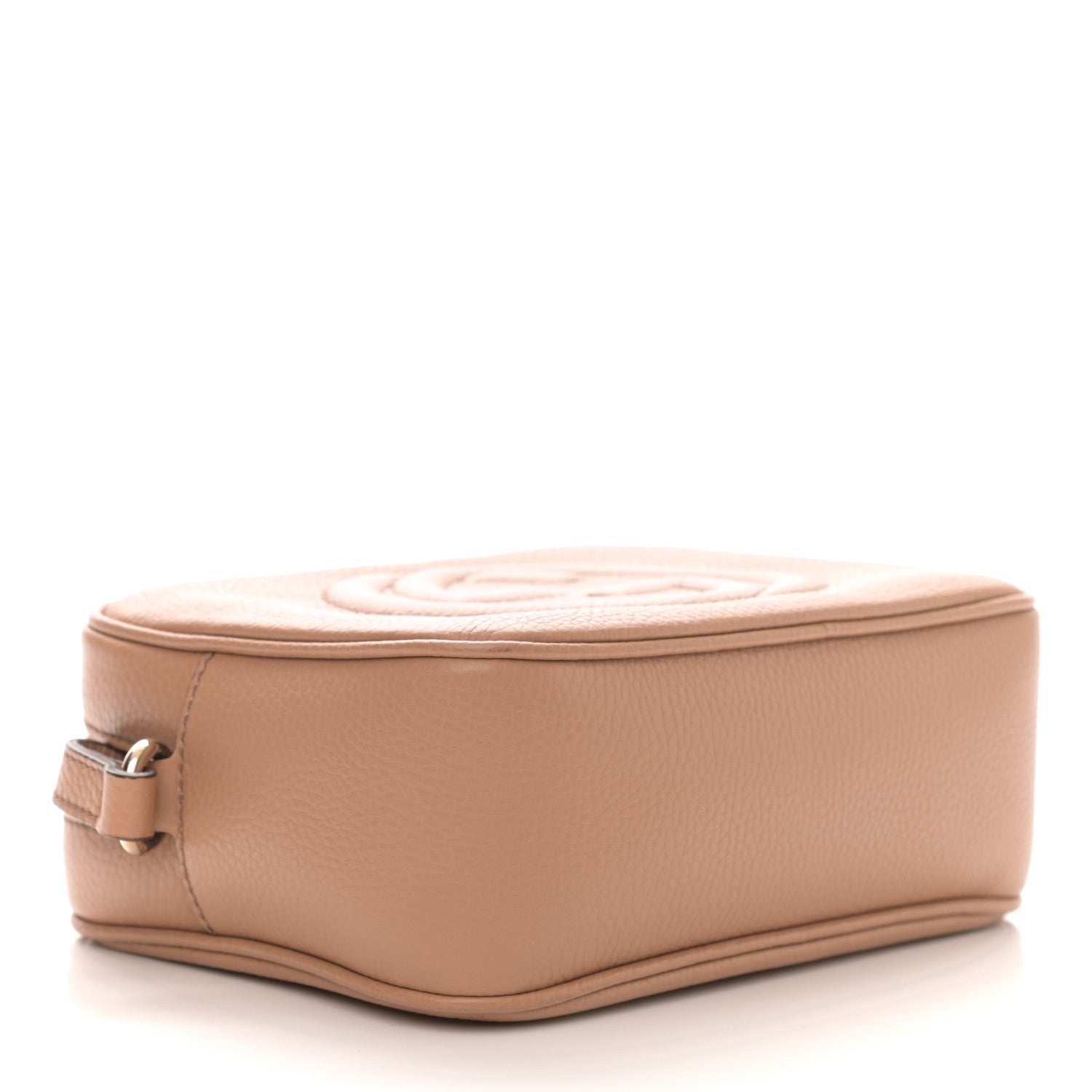 Gucci Pebbled Calfskin Small Soho Disco Bag Rose Beige 4 of 10