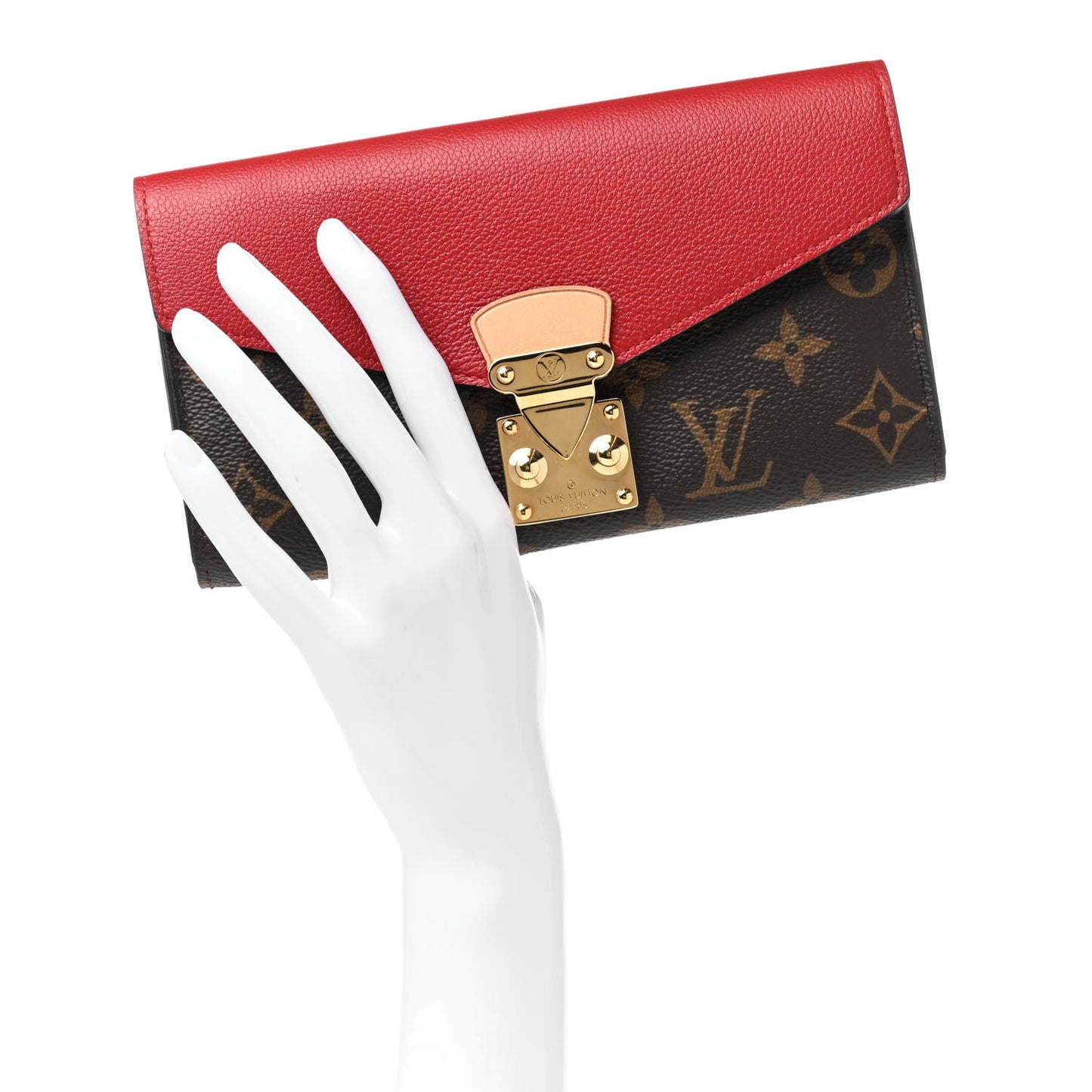 Monogram Pallas Wallet Cherry