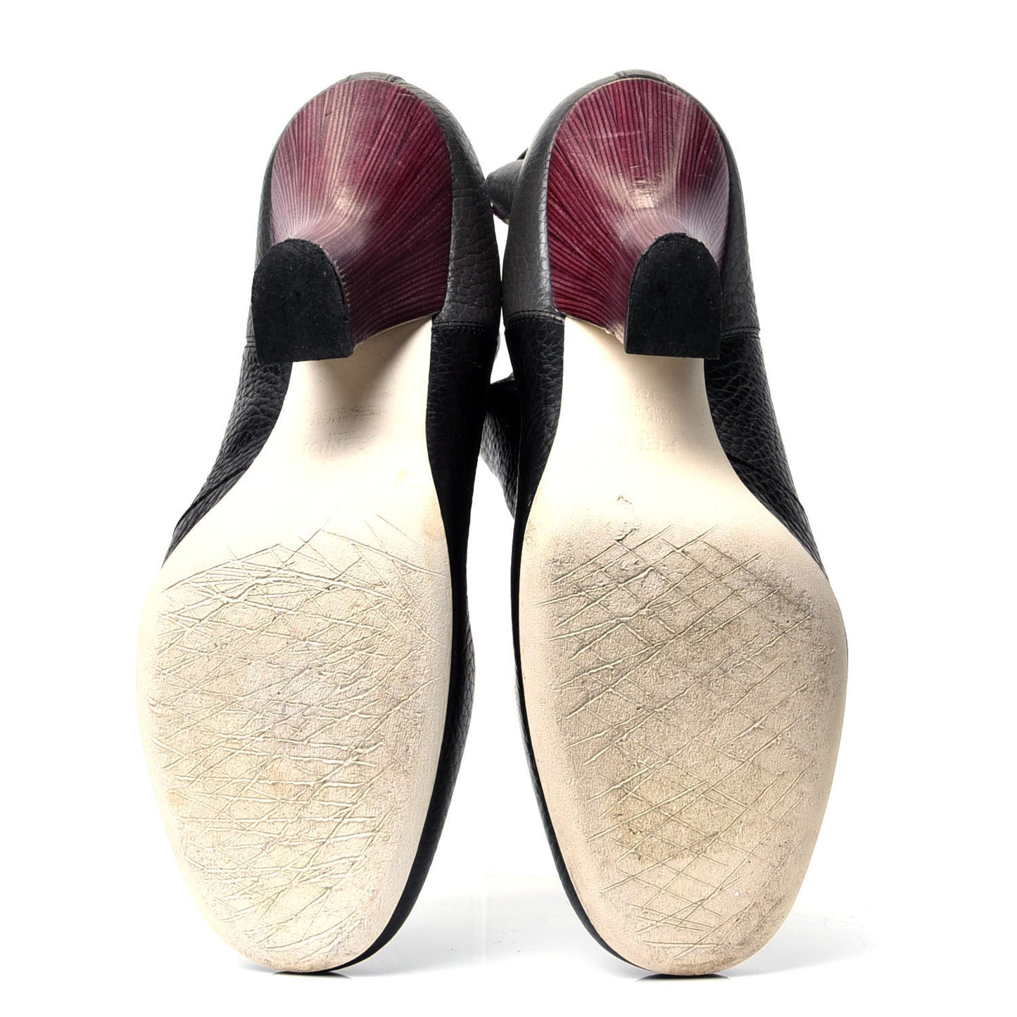 Calfskin Stretch Fabric Marie Antoinette Sock Booties 38.5 Black