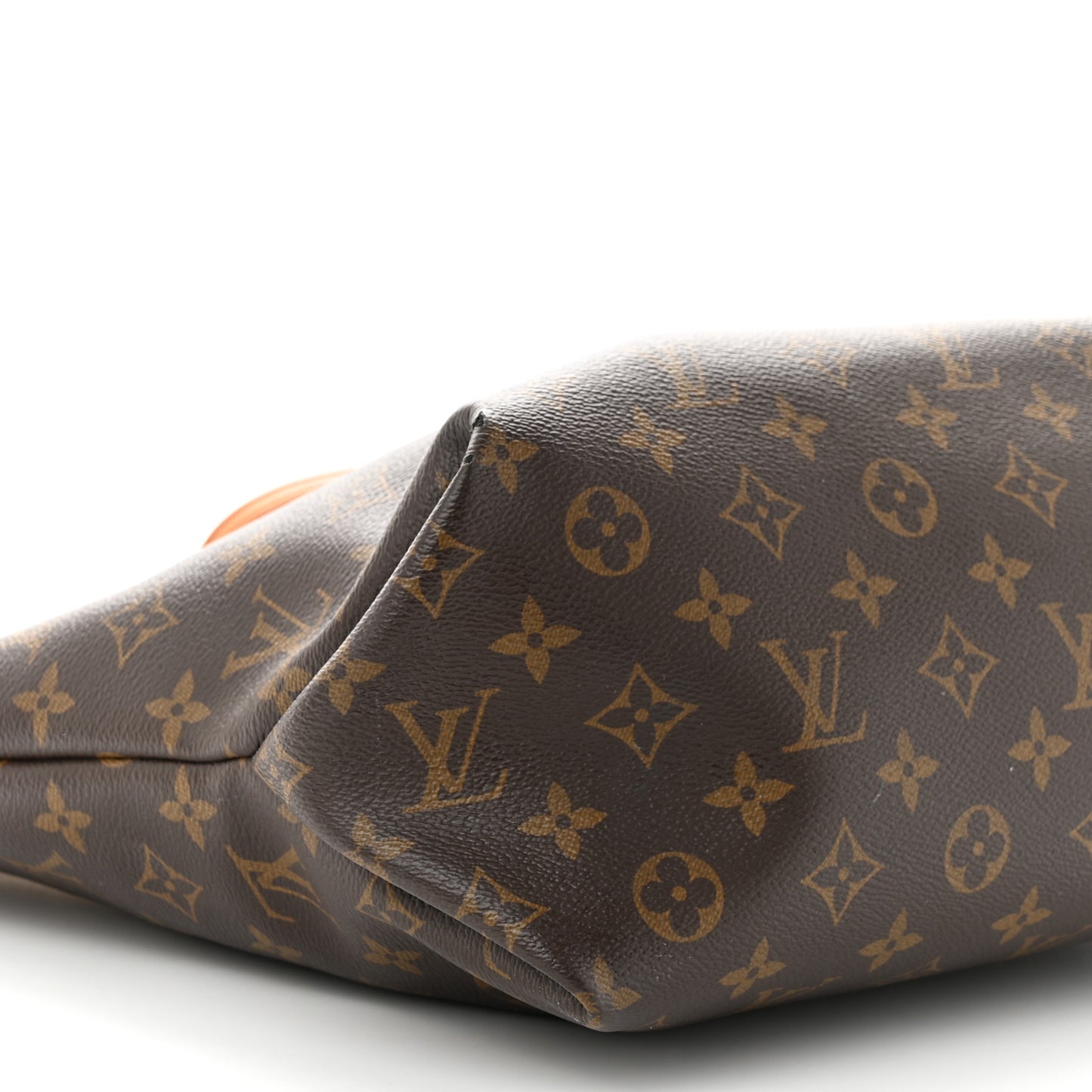 Monogram Flower Zipped Tote MM Beige