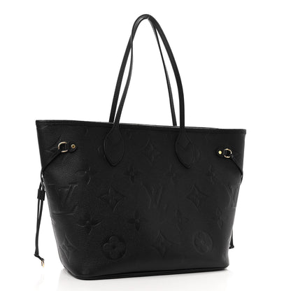 Louis Vuitton Empreinte Monogram Giant Neverfull MM Black 4 of 10