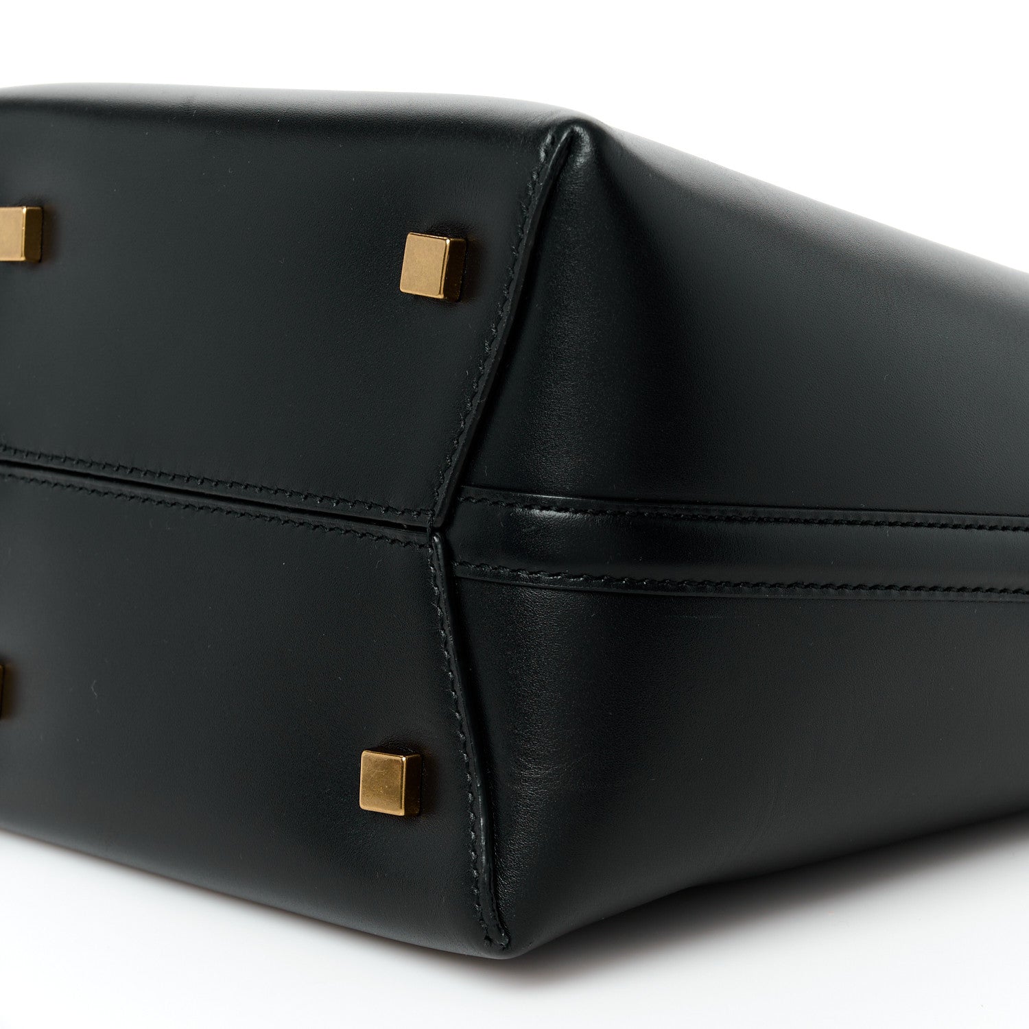Saint Laurent Shiny Calfskin Le 37 Mini Bucket Bag Black 9 of 9