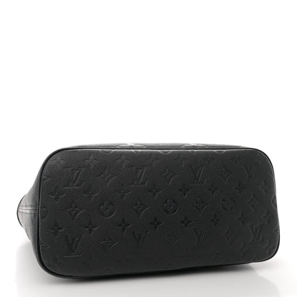 Louis Vuitton Empreinte Monogram Giant Neverfull MM Black 5 of 12
