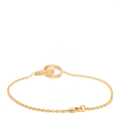 Cartier 18K Yellow Gold Interlocking LOVE Bracelet 2 of 5