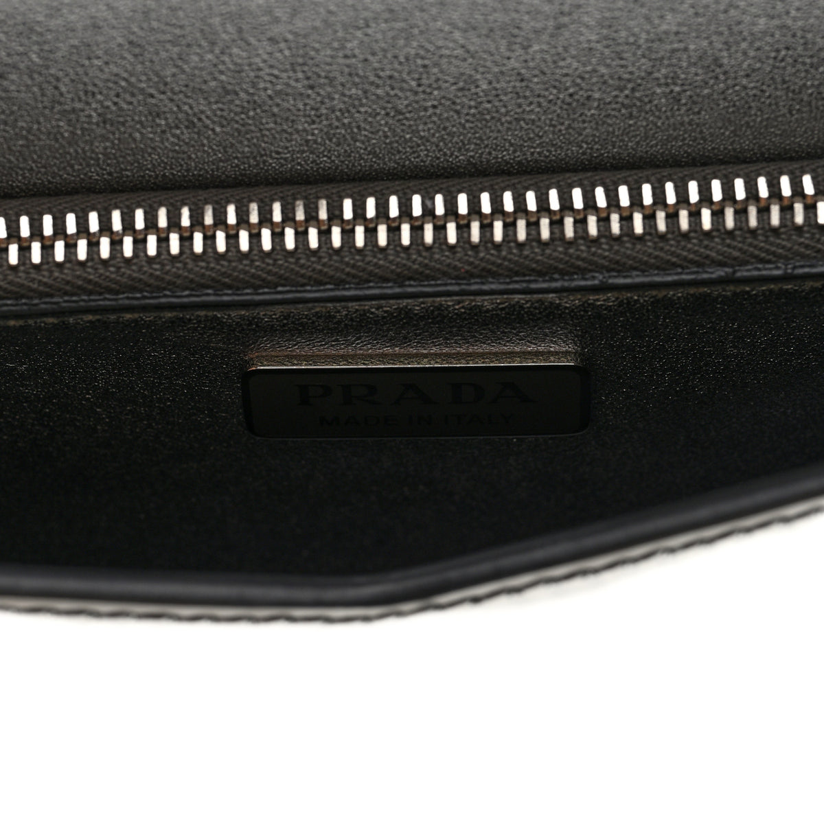 Spazzolato Flap Slide Chain Shoulder Bag Argento Argento