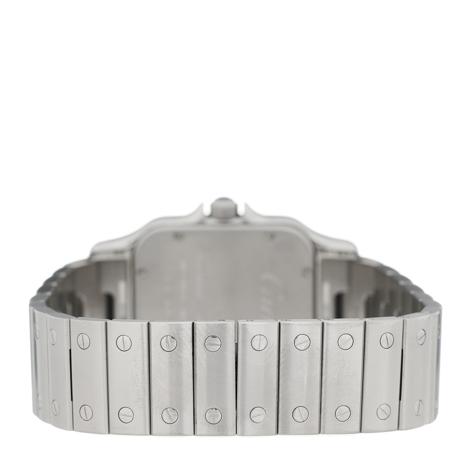 Cartier Stainless Steel 32mm Santos de Cartier Galbee Automatic Watch 3 of 4