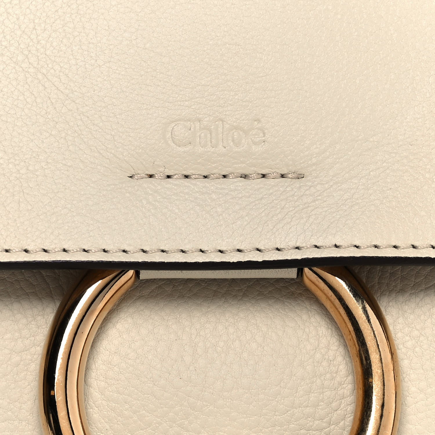 Chloe Calfskin Small Faye Day Shoulder Bag Off White 11 of 12