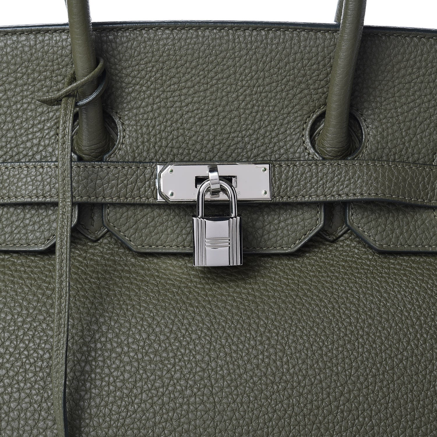 Hermes Togo Birkin 35 Vert Olive 8 of 14