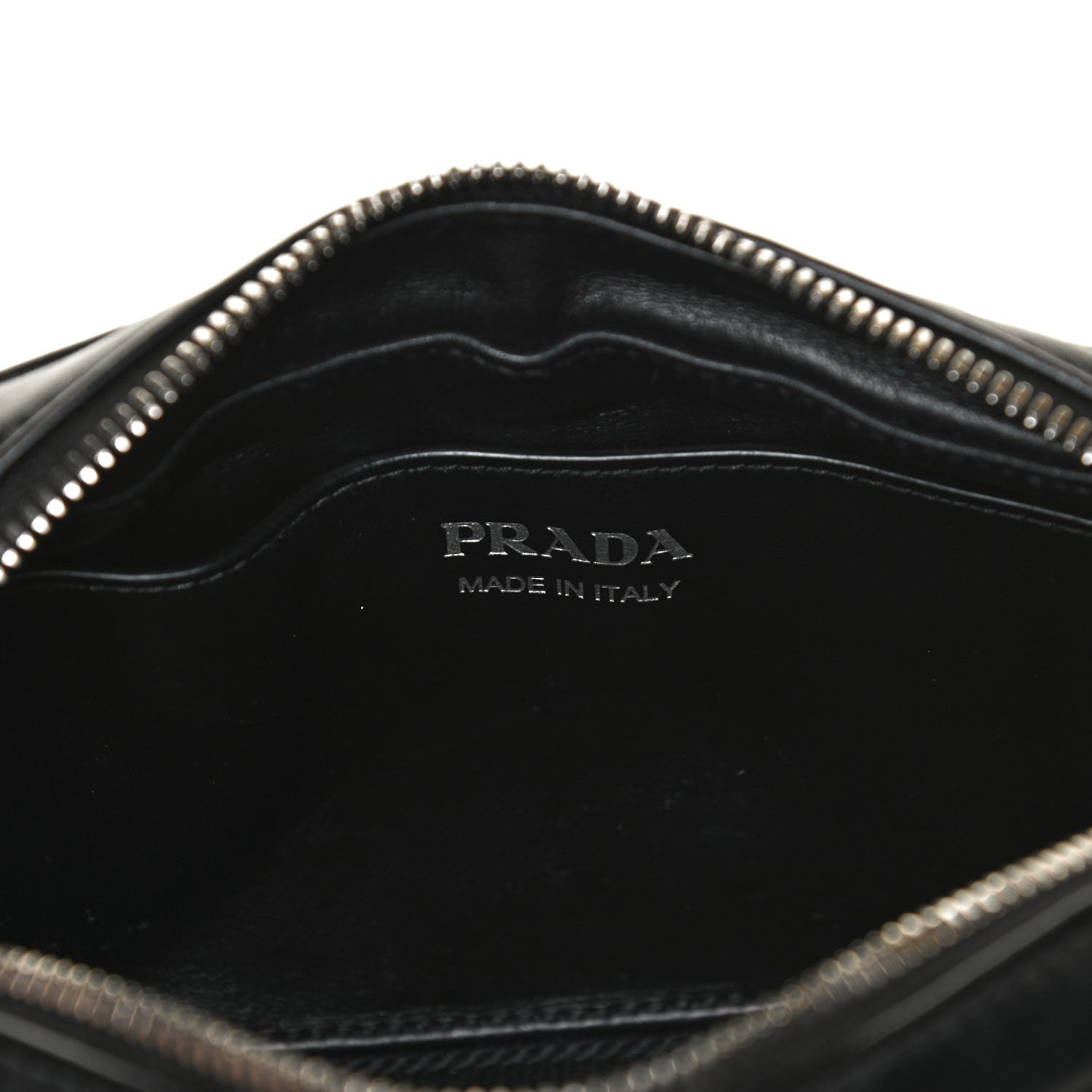 Prada Soft Calfskin Diagramme Crossbody Bag Black 5 of 14