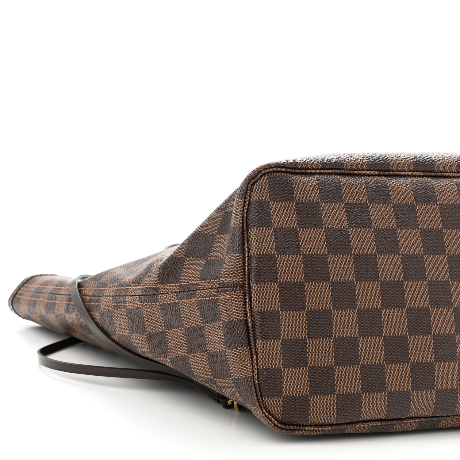 Louis Vuitton Damier Ebene Neo Neverfull MM Rose Ballerine 10 of 11