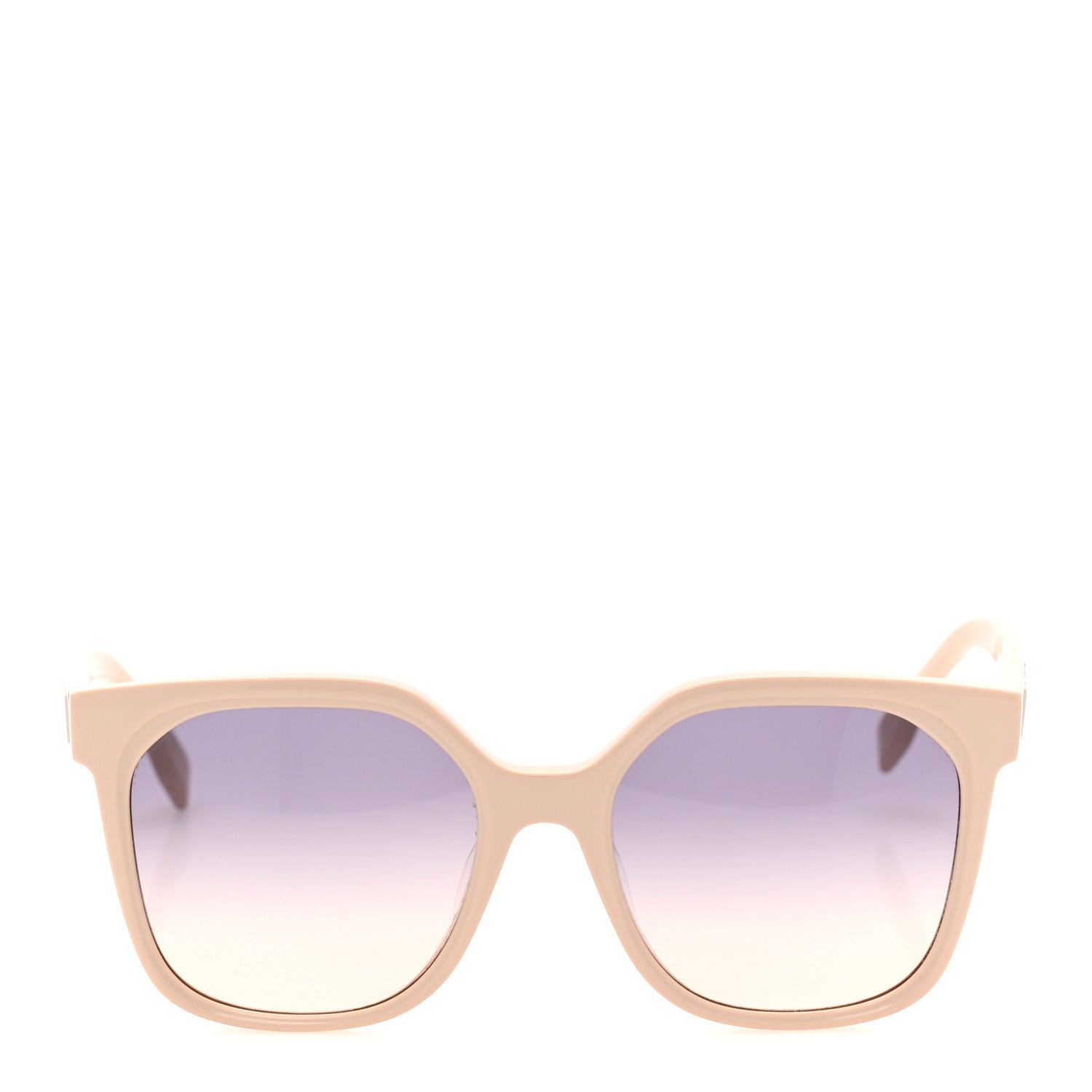 Fendi Acetate Square Sunglasses FE40007F Beige 2 of 6