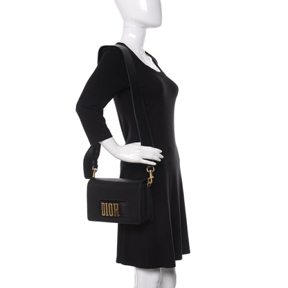 Christian Dior Smooth Calfskin Dio(r)evolution Flap Bag Black 2 of 11
