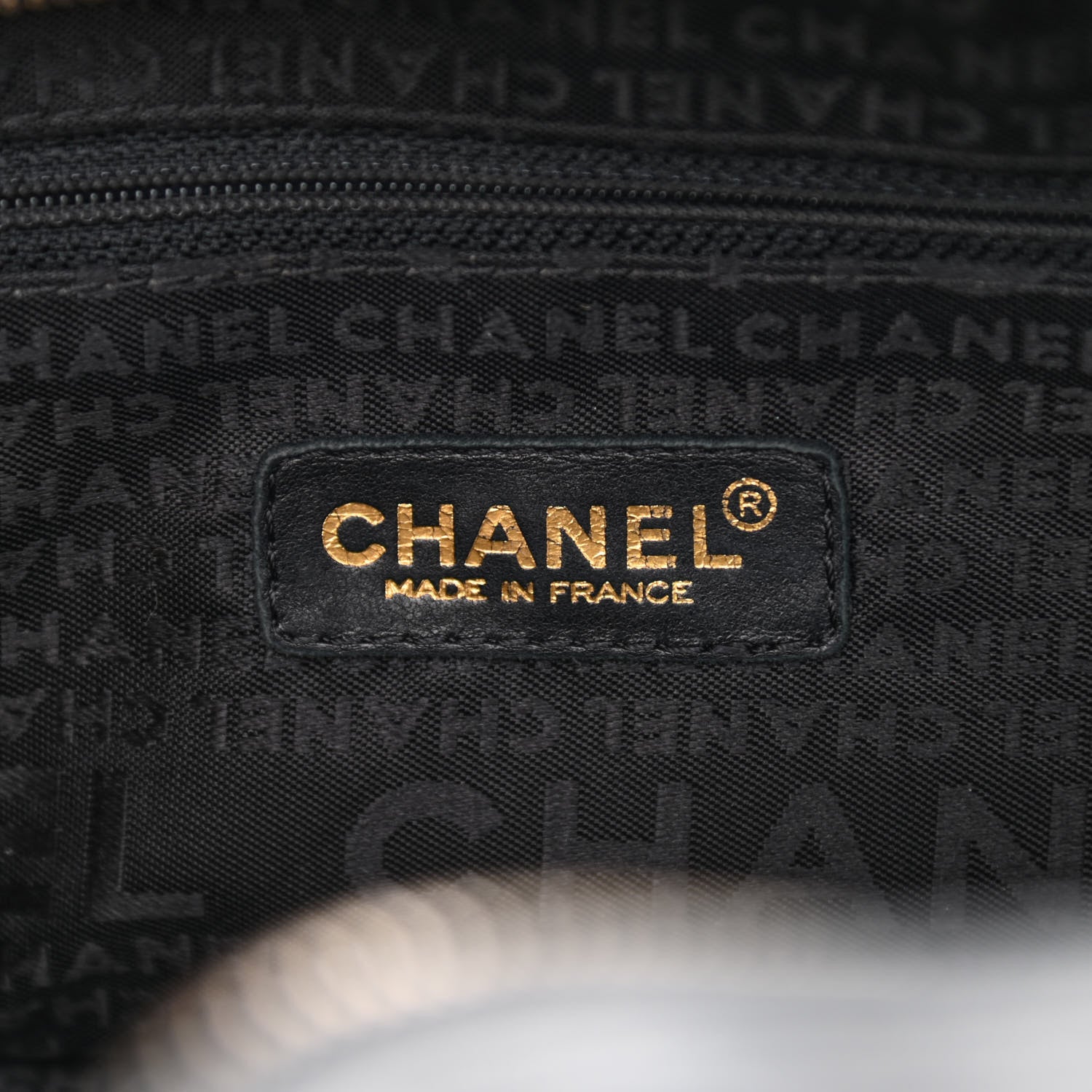 Chanel Calfskin Quilted CC Chocolate Bar Shoulder Bag Black 6 of 14