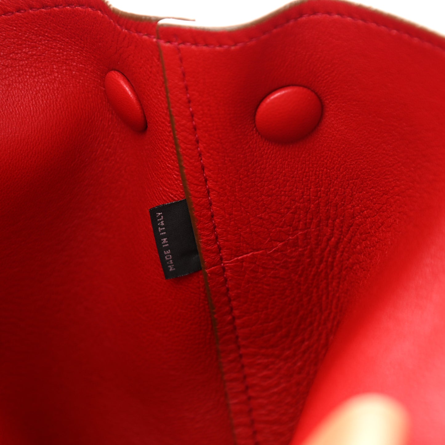 City Calfskin Twin Tote Caramel