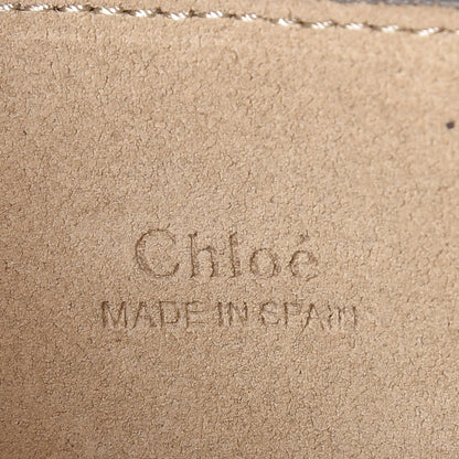 Chloe Suede Calfskin Small Faye Shoulder Bag Intense Violine 14 of 15
