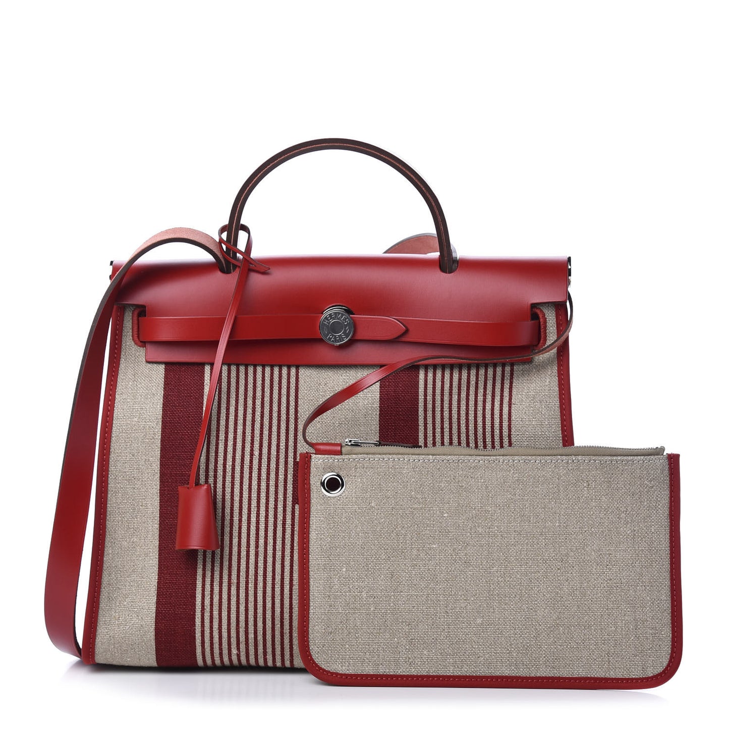 Vache Hunter Toile H Vibration Herbag Zip 31 PM Bordeaux Ficelle Rouge Piment