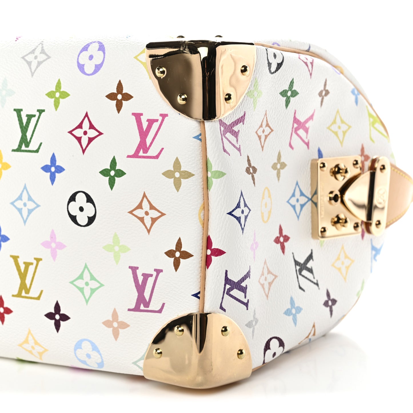 Monogram Multicolor Speedy 30 White
