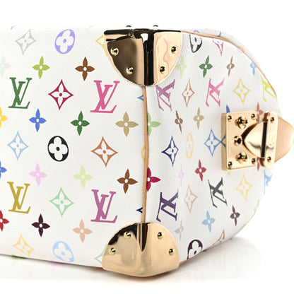 Louis Vuitton Monogram Multicolor Speedy 30 White 9 of 9