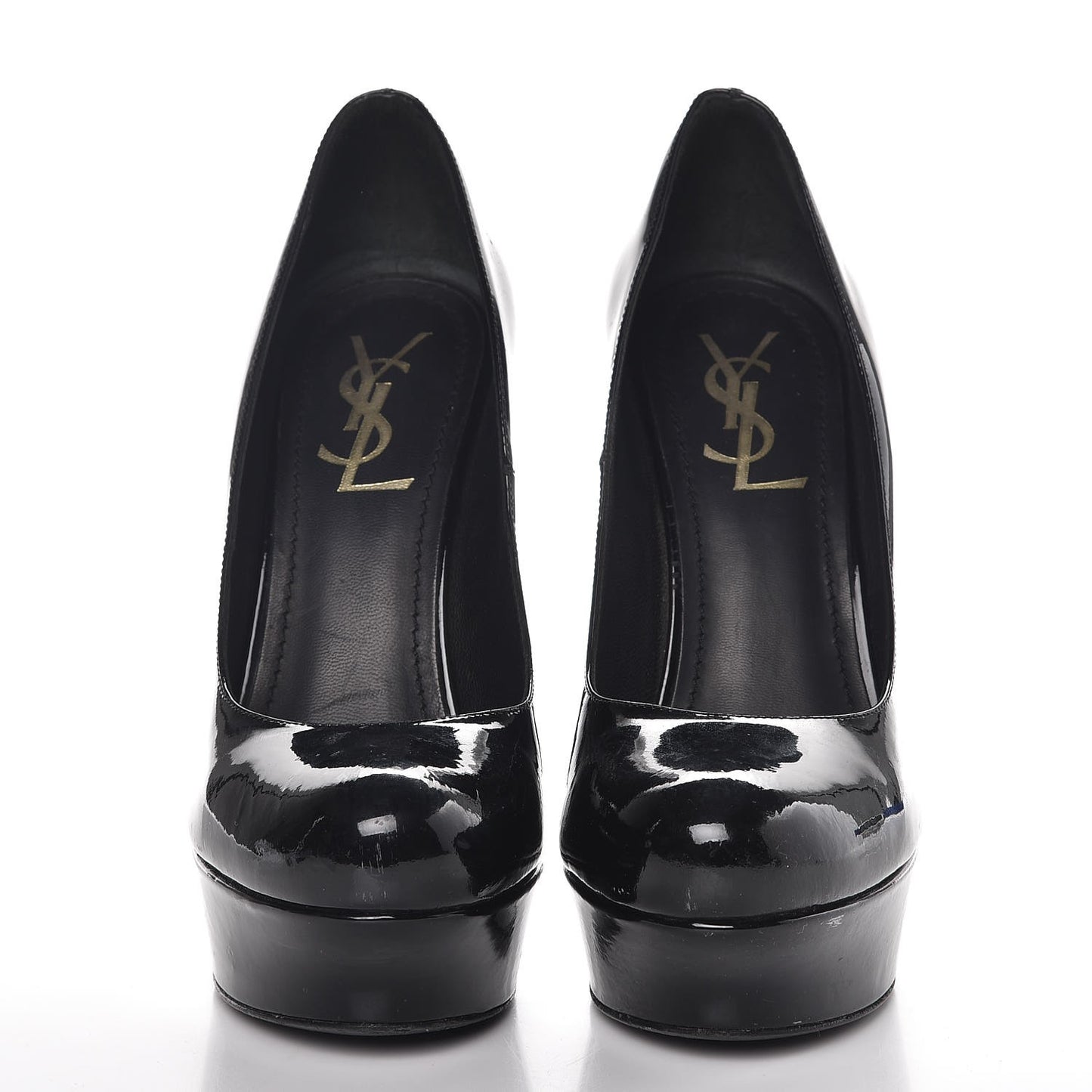 Patent Gisele 80 Platform Pumps 37 Black