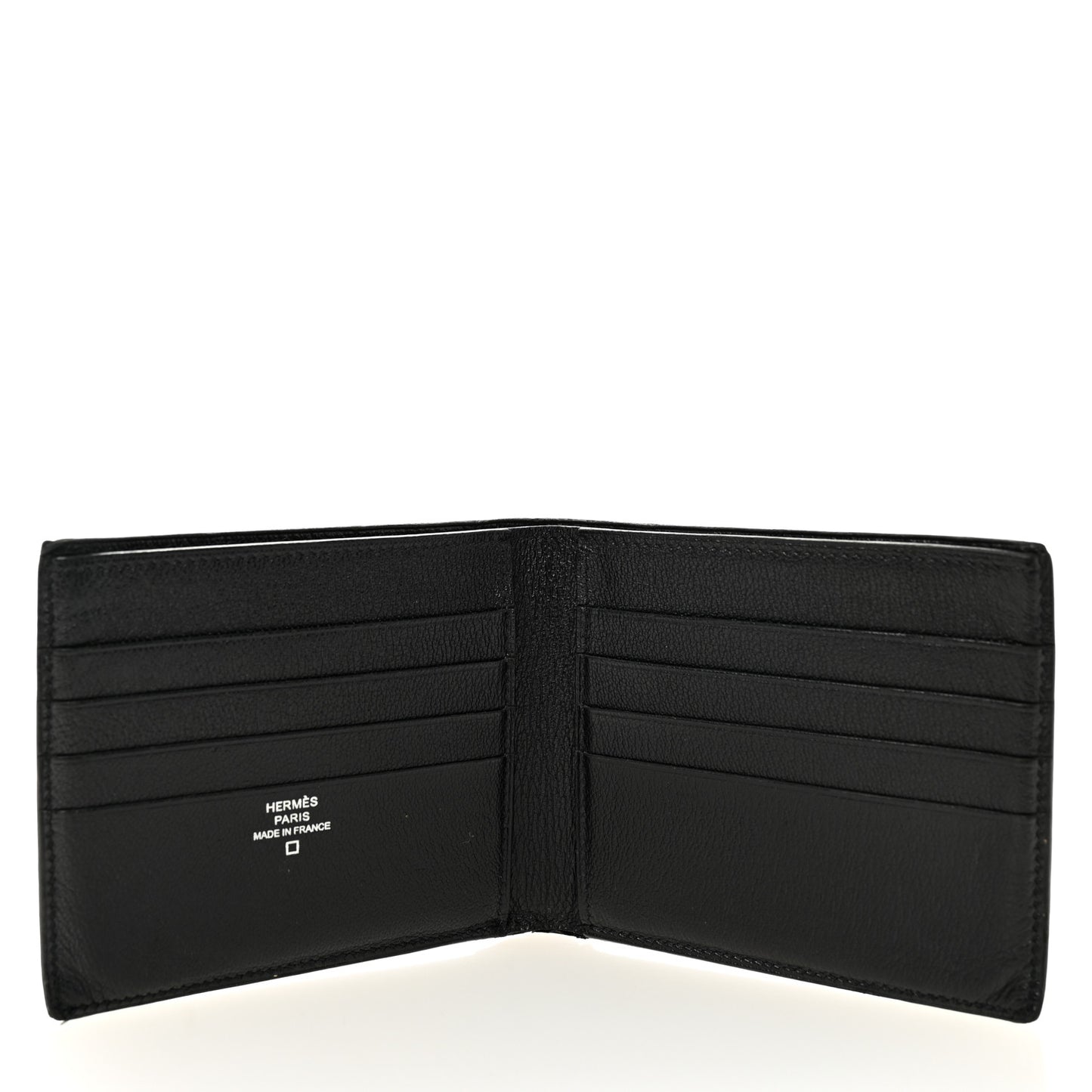 Matte Alligator MC2 Copernic Compact Wallet Black
