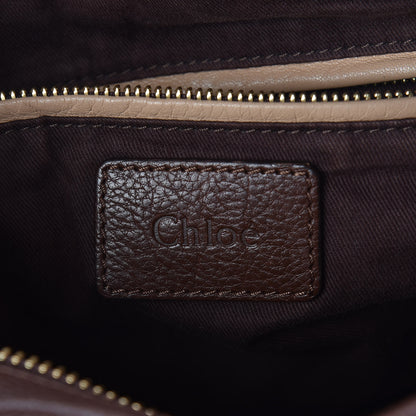 Chloe Calfskin Medium Paraty Chocolate 6 of 8
