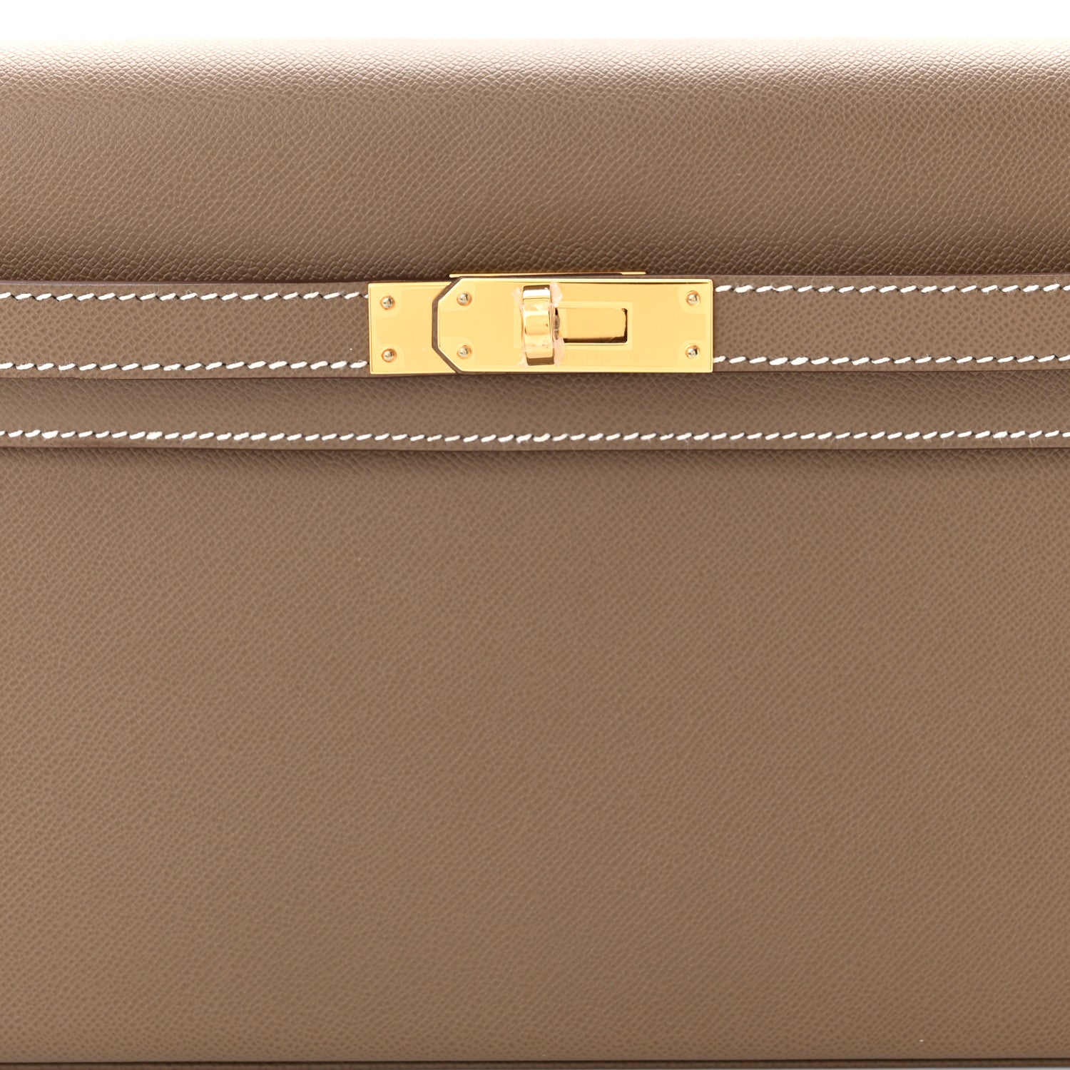 Hermes Madame Calfskin Kelly Elan Etoupe 8 of 11