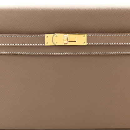 Hermes Madame Calfskin Kelly Elan Etoupe 8 of 11