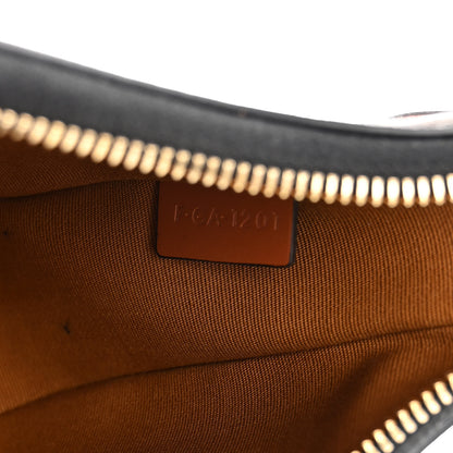 Celine Triomphe Canvas Calfskin Ava Shoulder Bag Tan 6 of 9