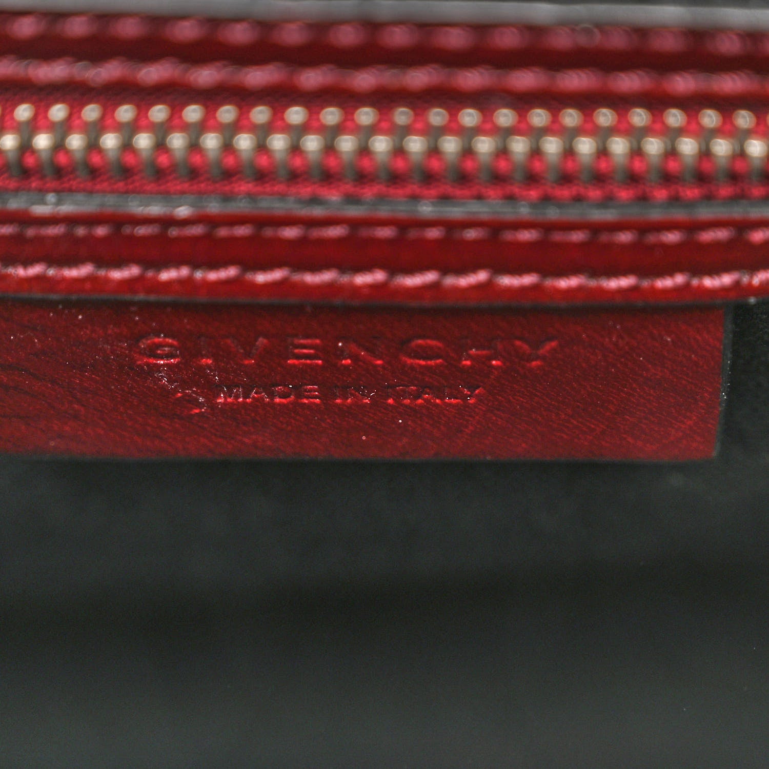 Givenchy Crinkled Patent Calfskin Small Antigona Aubergine 6 of 9