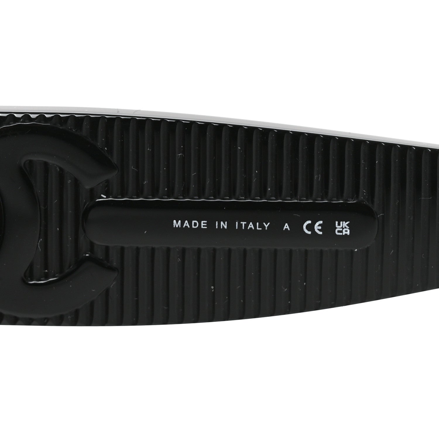 Chanel Acetate Rectangle Sunglasses 5493 Black Brown 6 of 7