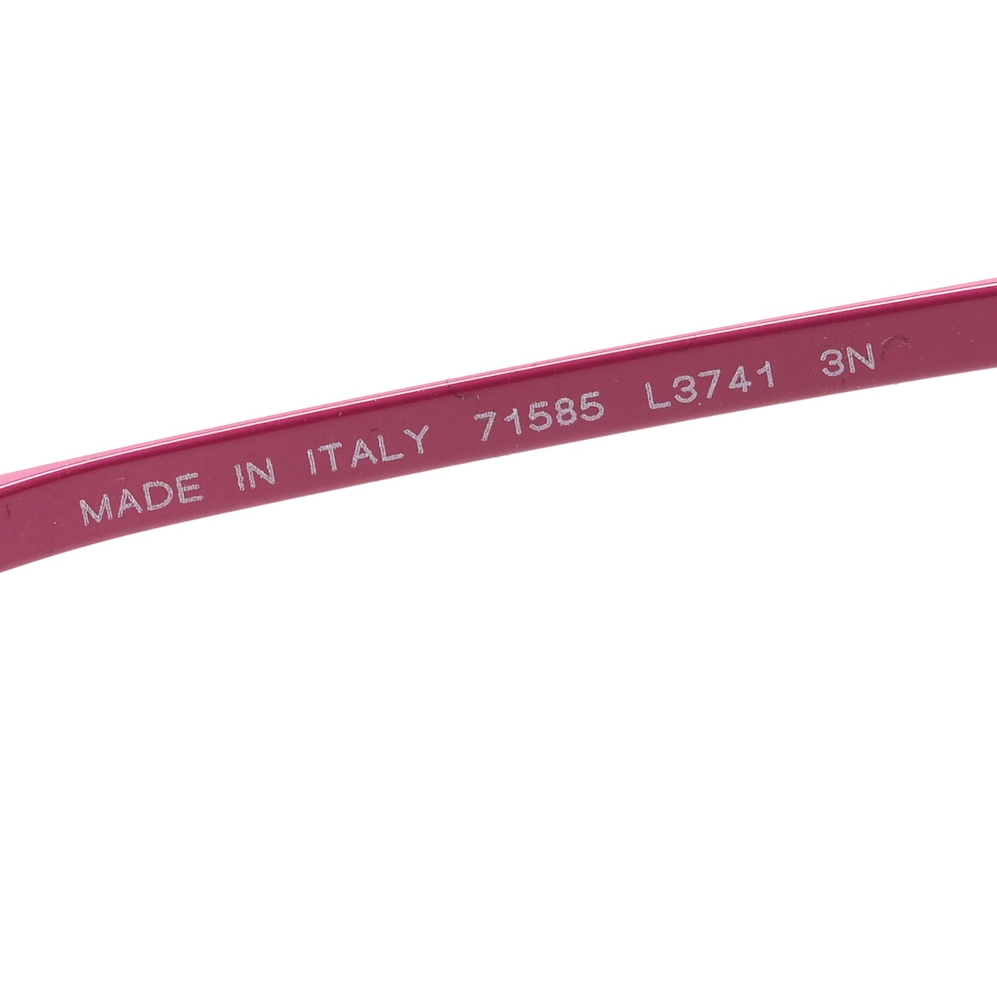 Acetate Shield Quilted Sunglasses 71655 White Red